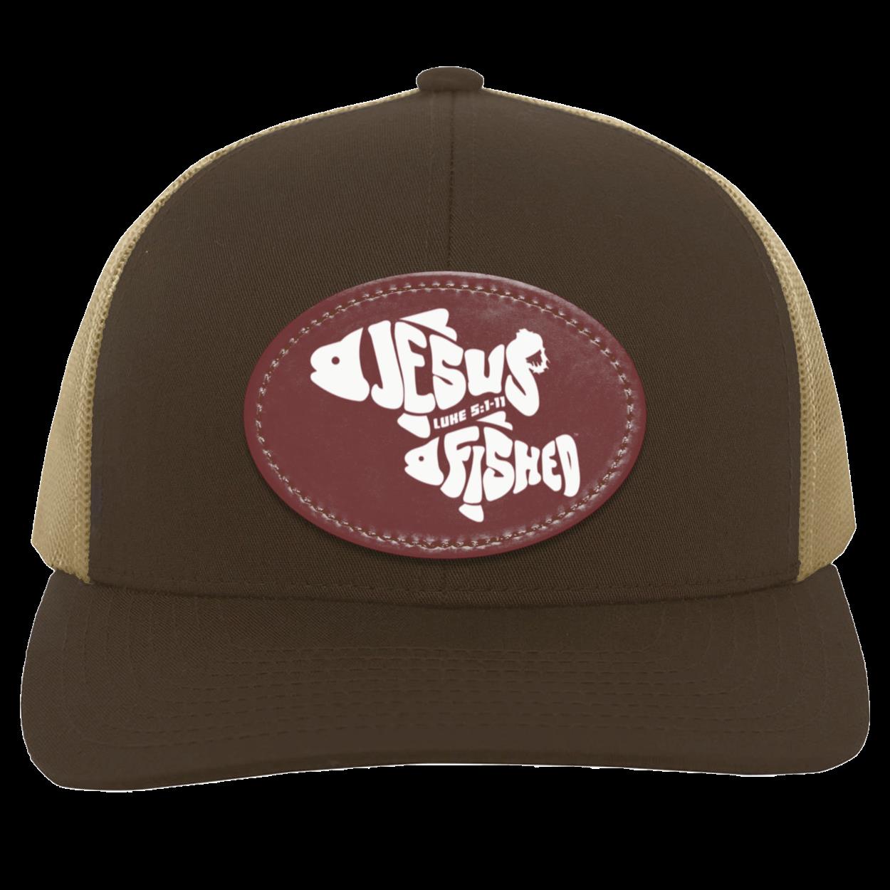 OneFish TwoFish - Trucker Snap Back - Oval Patch - Jesus Surfed Apparel Co.