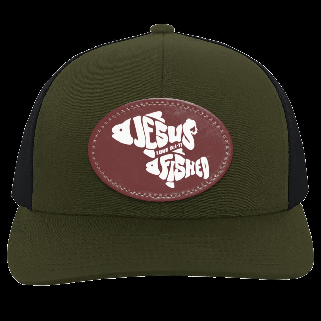 OneFish TwoFish - Trucker Snap Back - Oval Patch - Jesus Surfed Apparel Co.