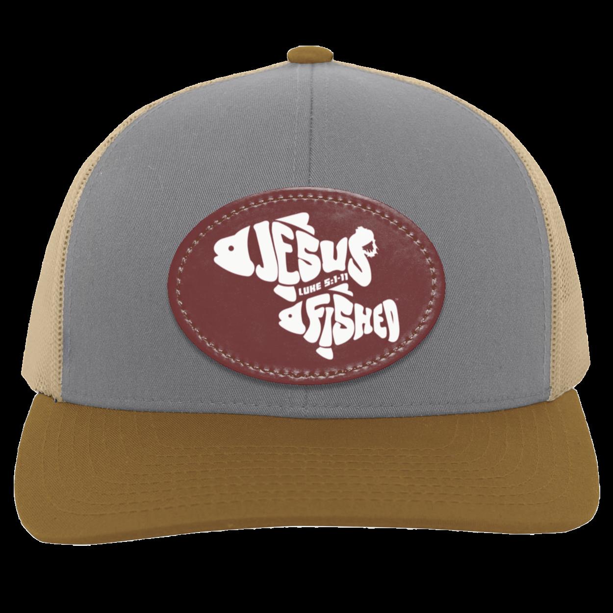 OneFish TwoFish - Trucker Snap Back - Oval Patch - Jesus Surfed Apparel Co.
