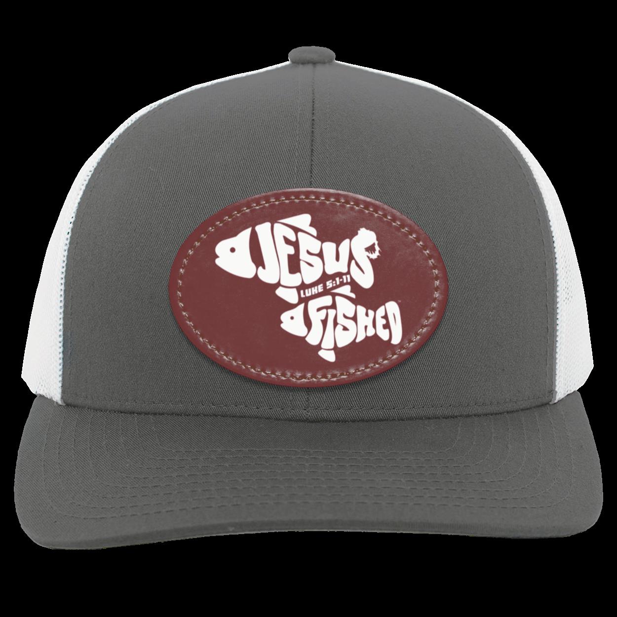 OneFish TwoFish - Trucker Snap Back - Oval Patch - Jesus Surfed Apparel Co.