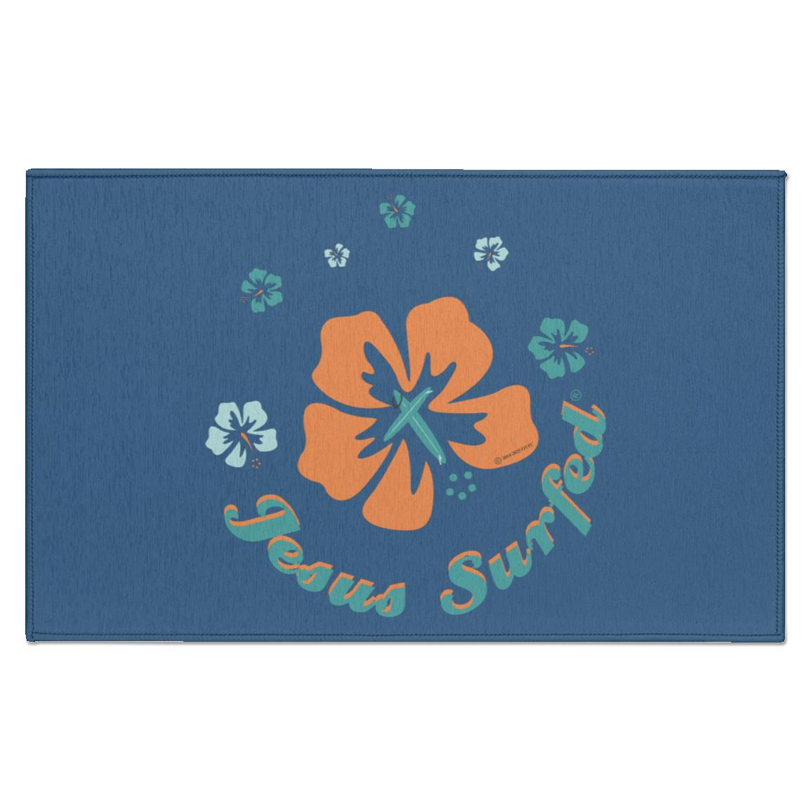 Ring of Flowers - Indoor Doormat - Jesus Surfed Apparel Co.