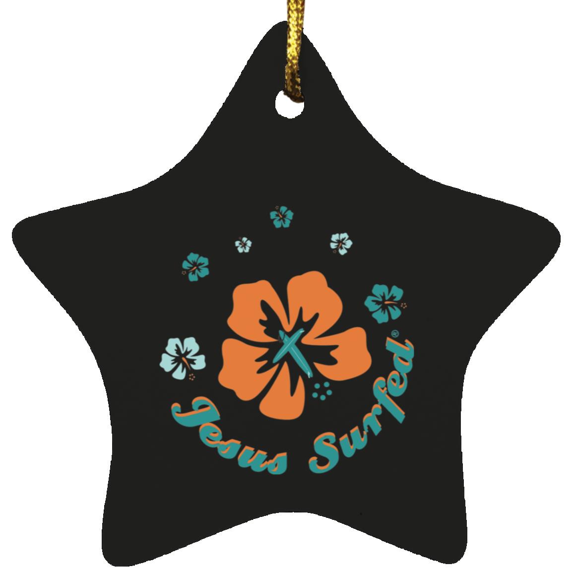 Ring of Flowers - Star Ornament - Jesus Surfed Apparel Co.