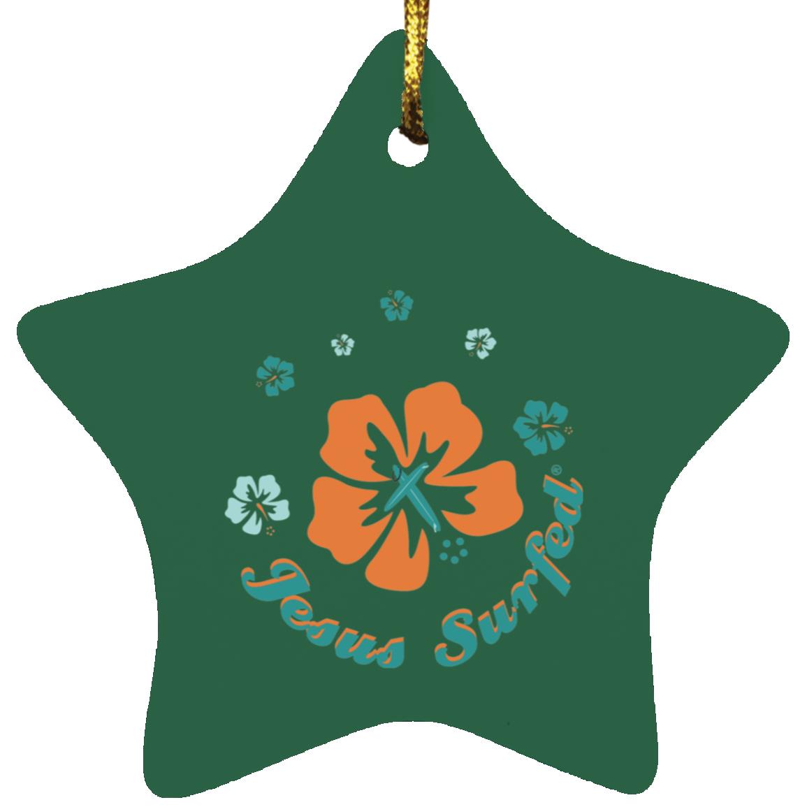 Ring of Flowers - Star Ornament - Jesus Surfed Apparel Co.