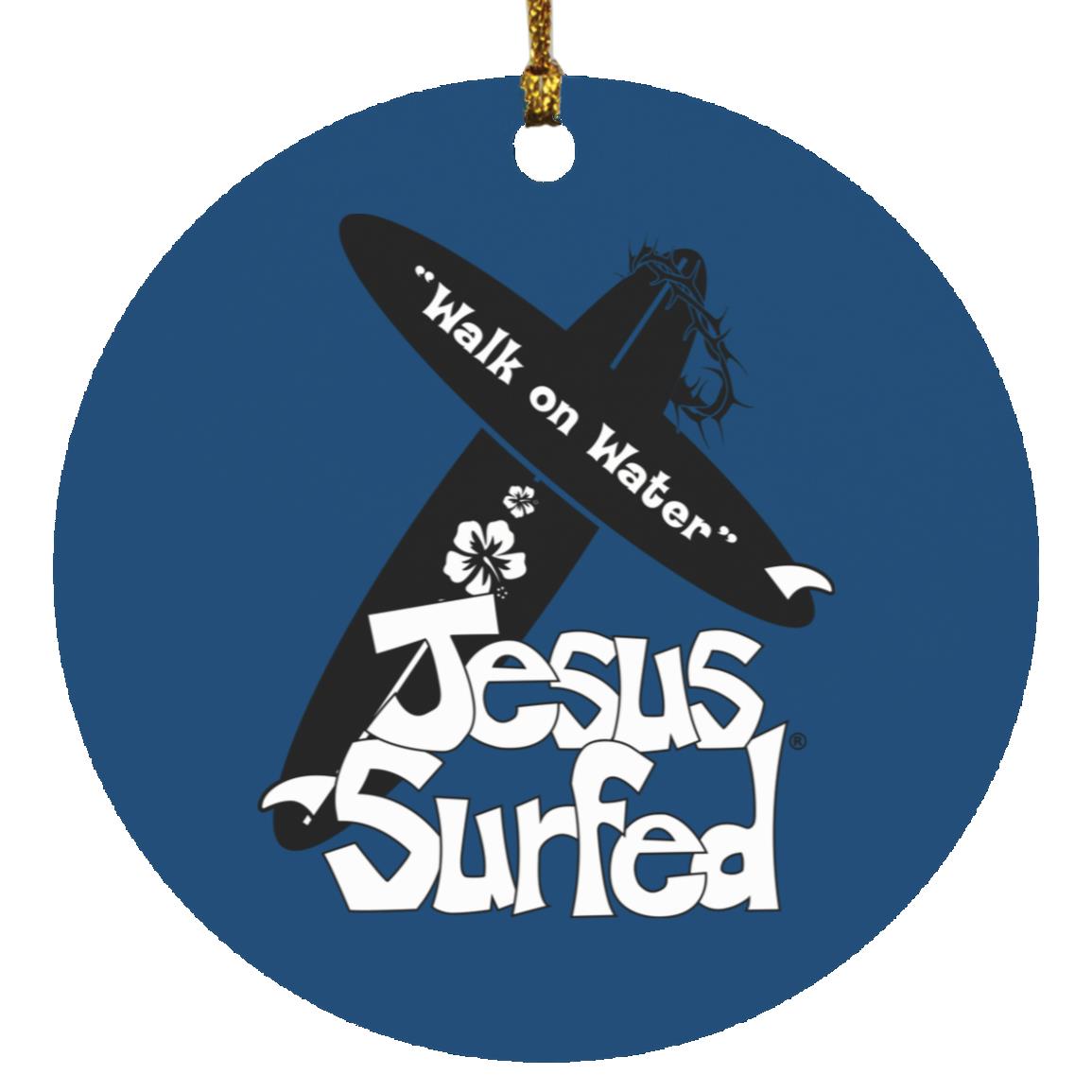 WoW Boards - Circle Ornament - Jesus Surfed Apparel Co.