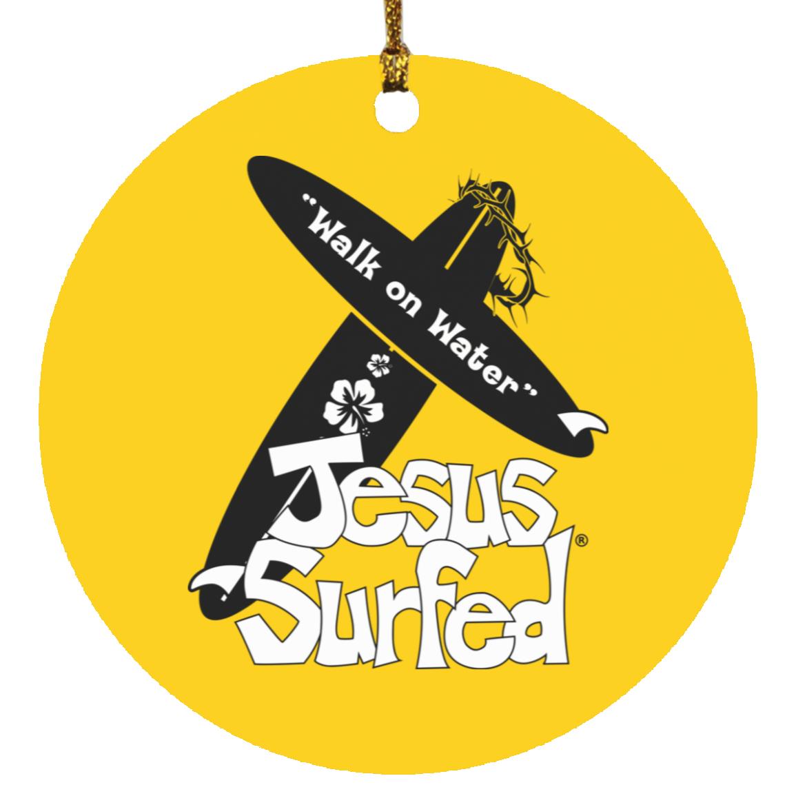WoW Boards - Circle Ornament - Jesus Surfed Apparel Co.