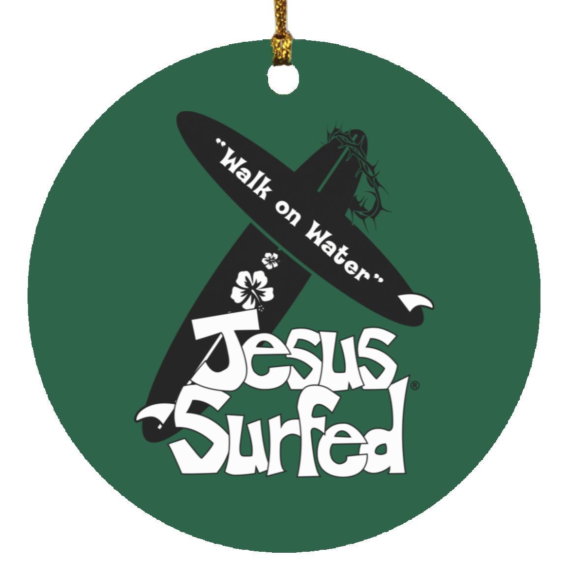 WoW Boards - Circle Ornament - Jesus Surfed Apparel Co.