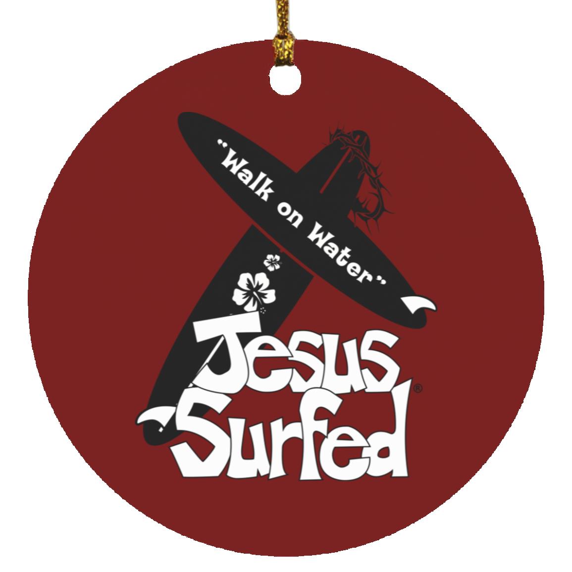 WoW Boards - Circle Ornament - Jesus Surfed Apparel Co.