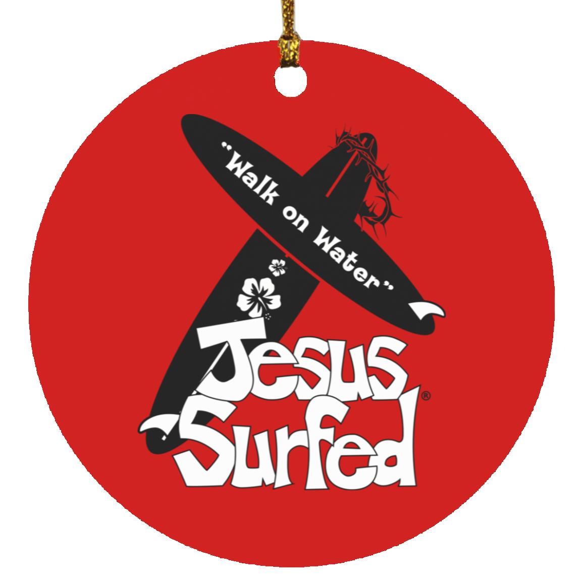 WoW Boards - Circle Ornament - Jesus Surfed Apparel Co.
