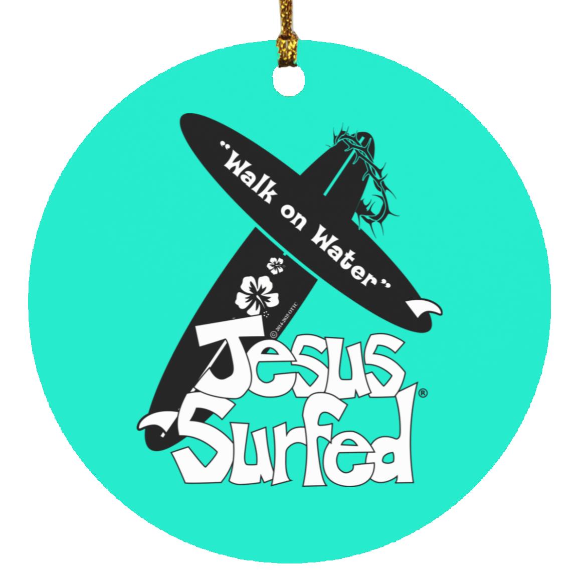 WoW Boards - Circle Ornament - Jesus Surfed Apparel Co.
