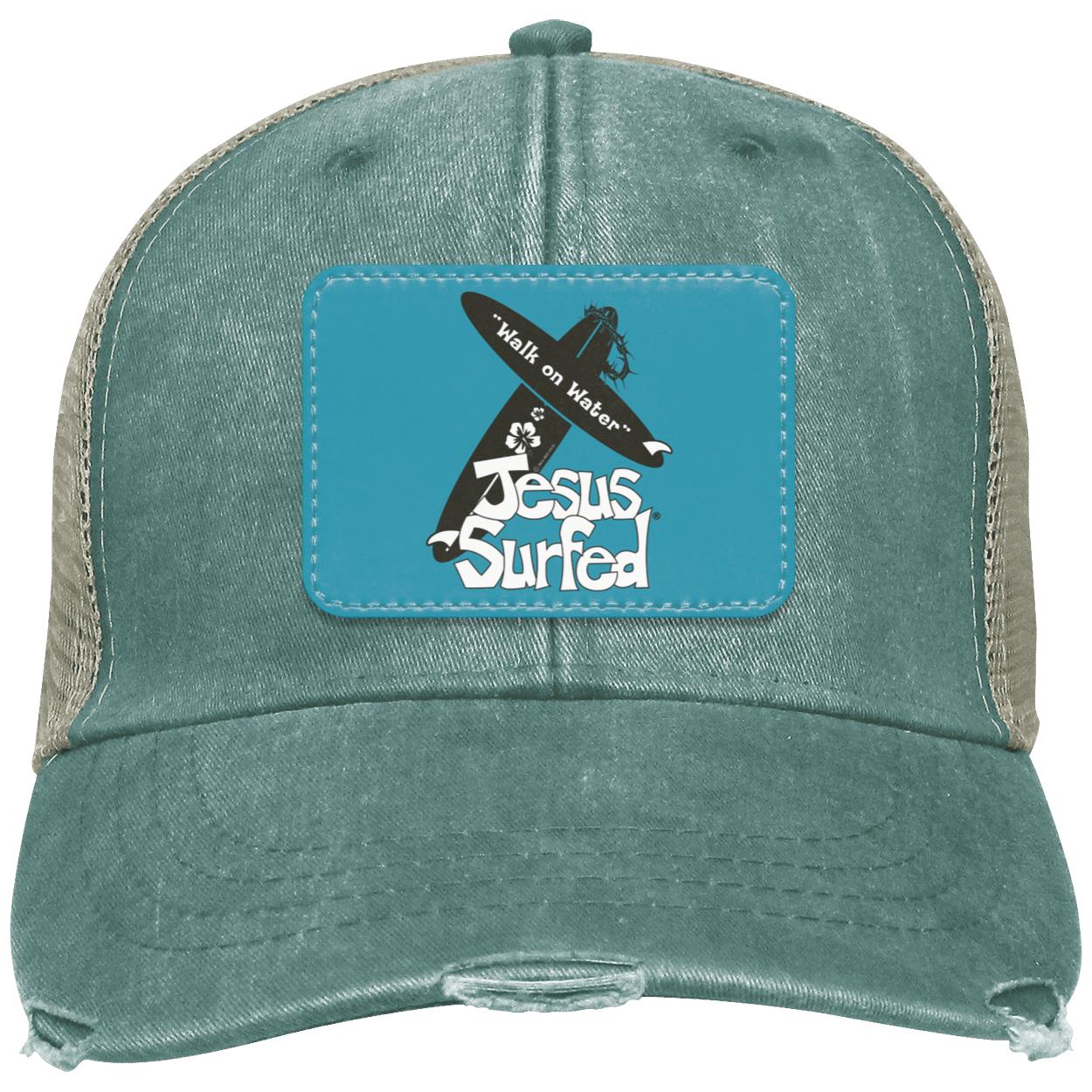 WoW Boards - Distressed Ollie Cap - Rectangle Patch - Jesus Surfed Apparel Co.