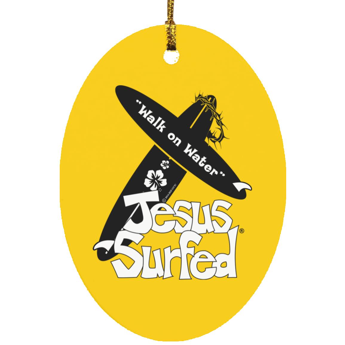 WoW Boards - Oval Ornament - Jesus Surfed Apparel Co.