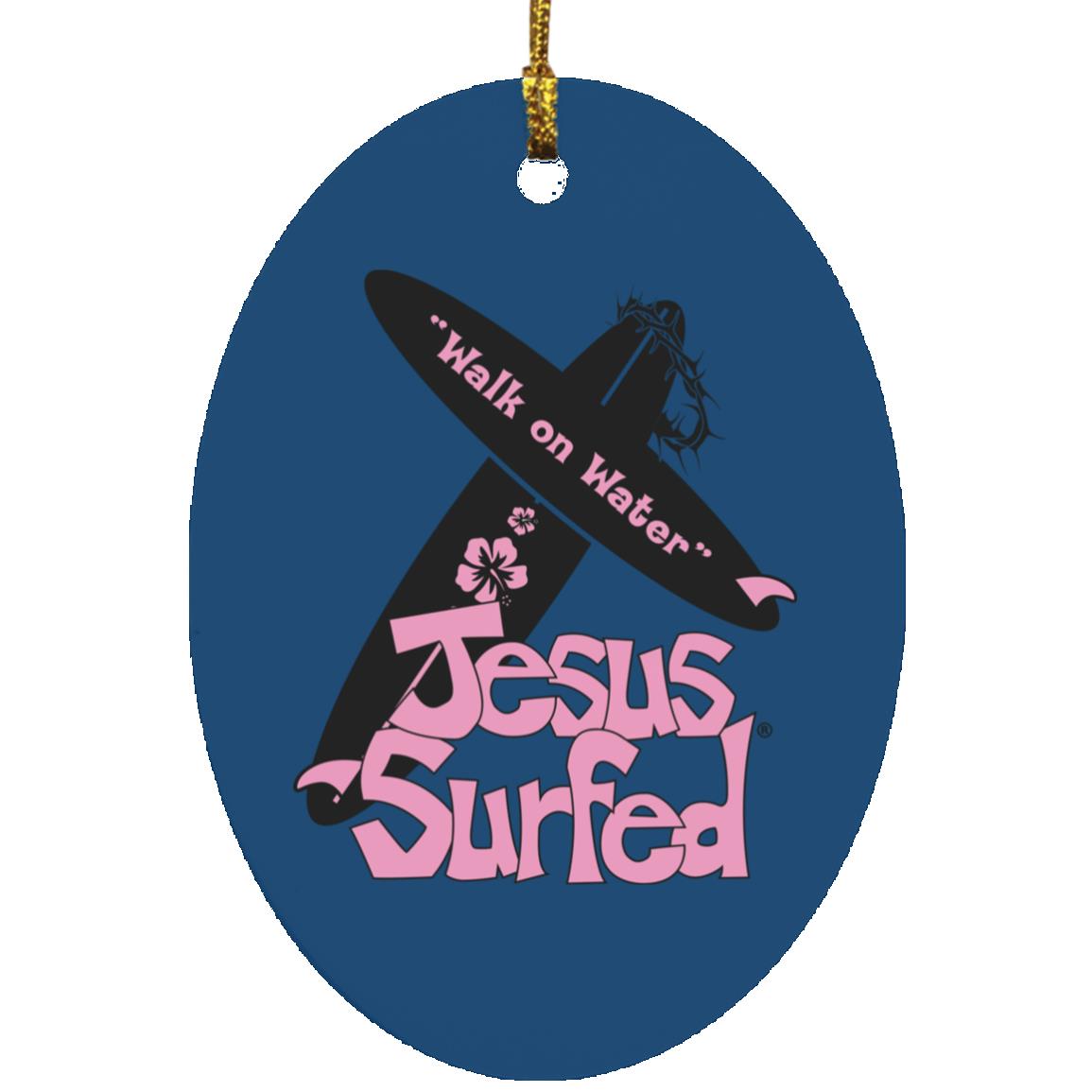 WoW Boards - Oval Ornament - Jesus Surfed Apparel Co.