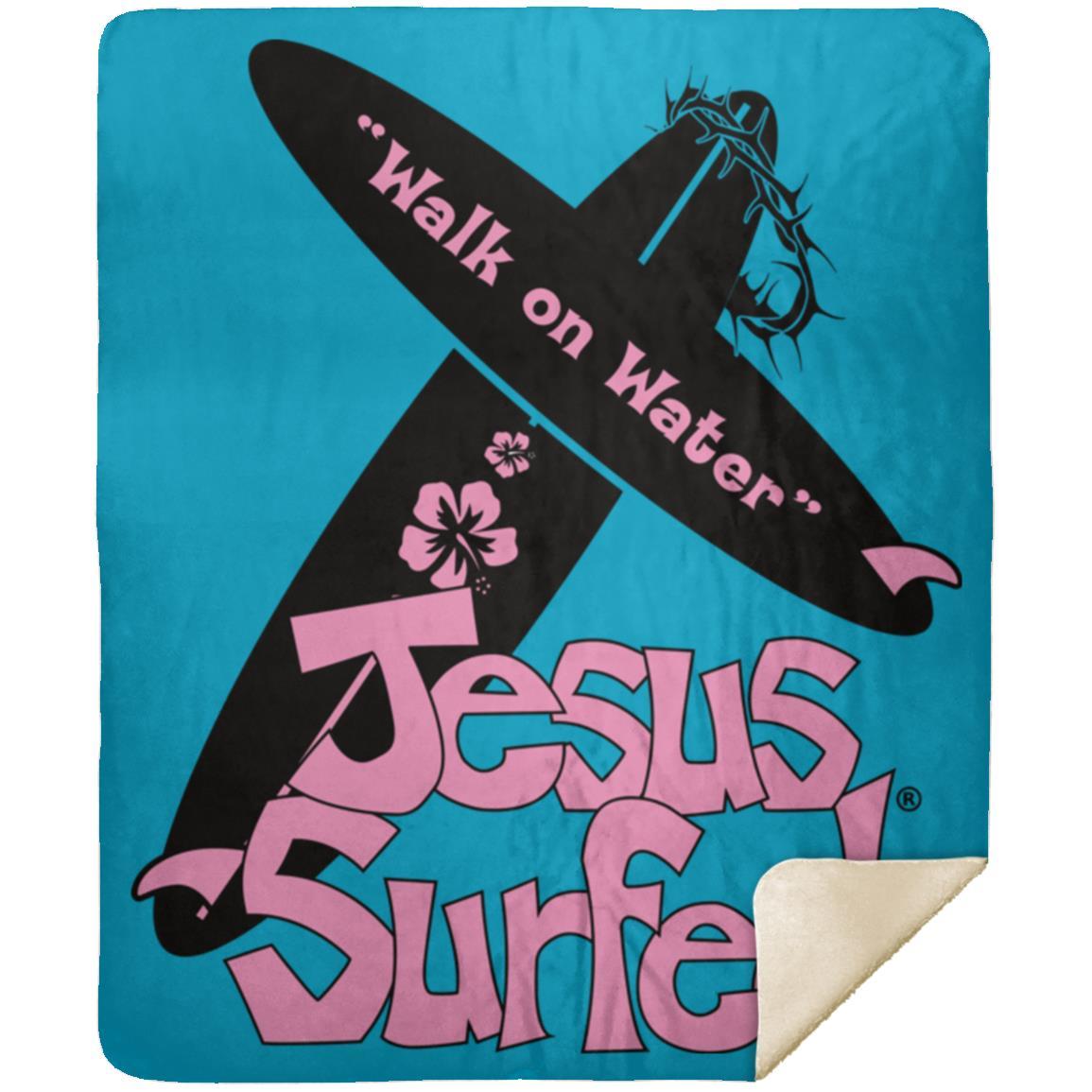WoW Boards - Premium Mink Sherpa Blanket 50x60 - Jesus Surfed Apparel Co.