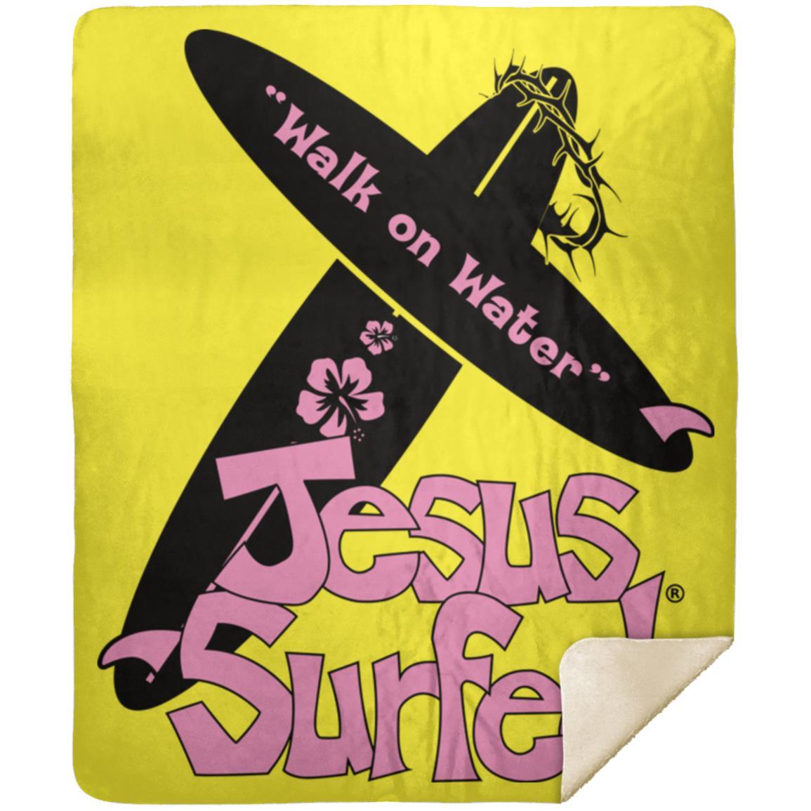 WoW Boards - Premium Mink Sherpa Blanket 50x60 - Jesus Surfed Apparel Co.