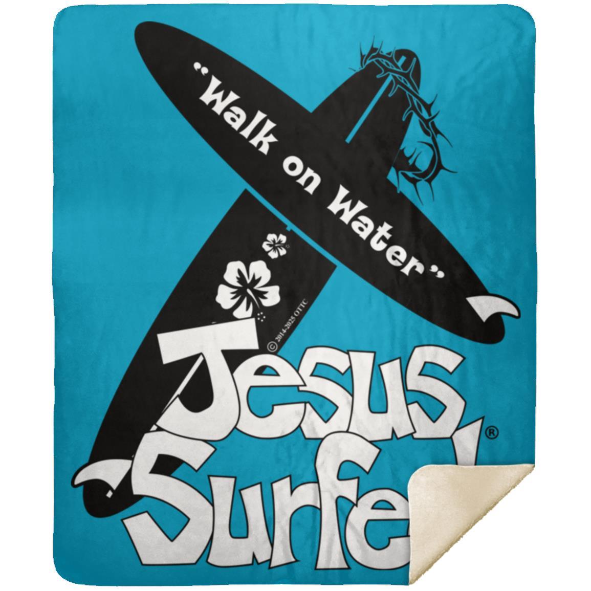 WoW Boards - Premium Mink Sherpa Blanket 50x60 - Jesus Surfed Apparel Co.