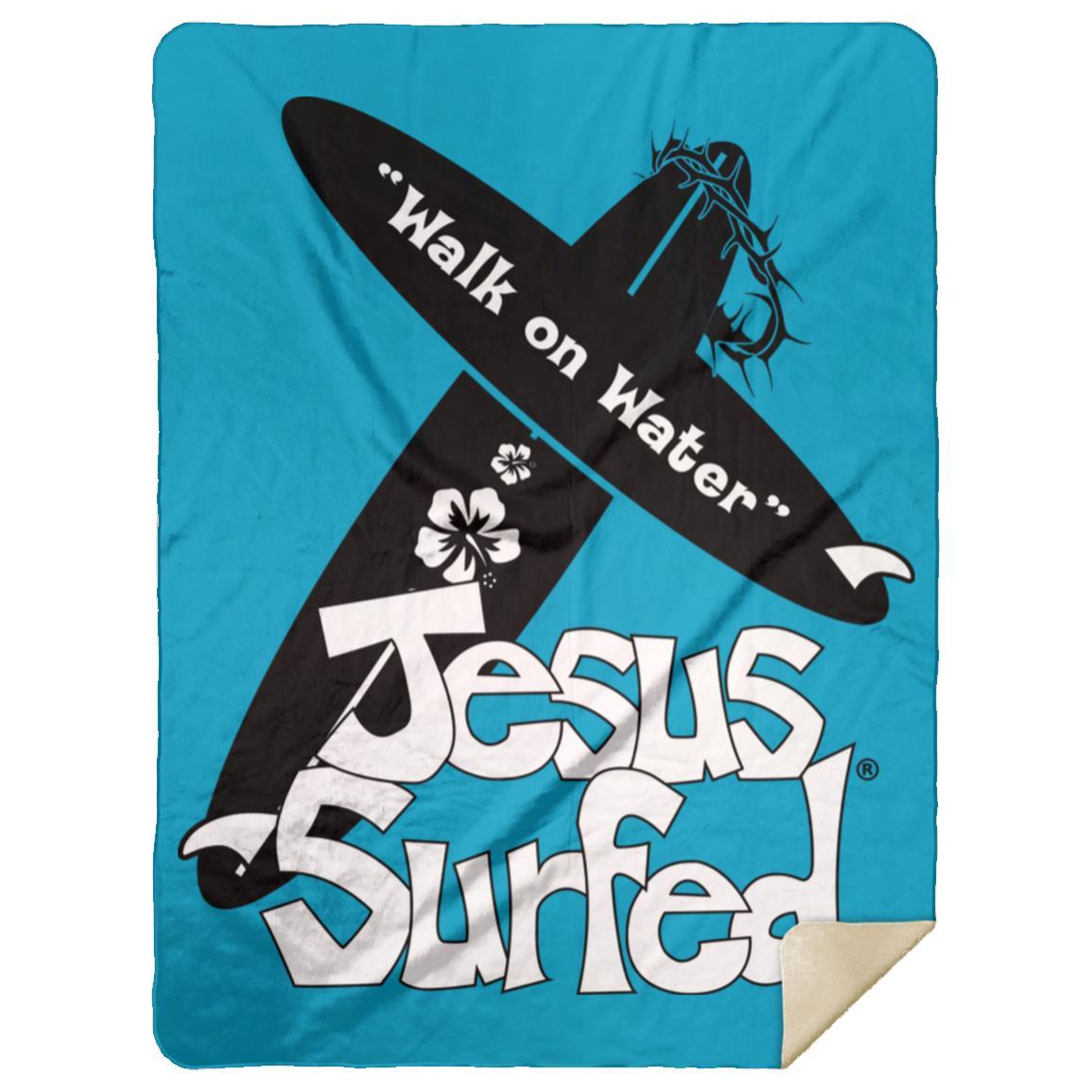 WoW Boards - Premium Mink Sherpa Blanket 60x80 - Jesus Surfed Apparel Co.