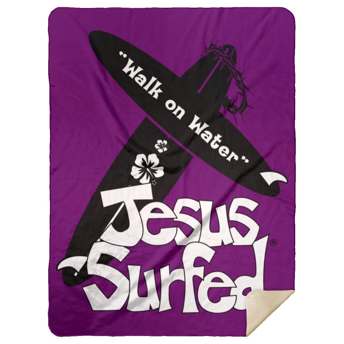 WoW Boards - Premium Mink Sherpa Blanket 60x80 - Jesus Surfed Apparel Co.