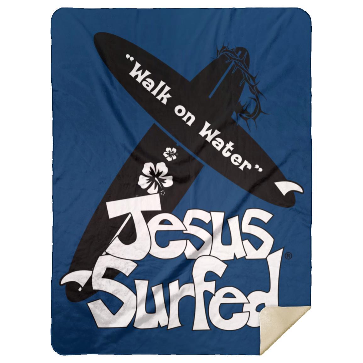 WoW Boards - Premium Mink Sherpa Blanket 60x80 - Jesus Surfed Apparel Co.