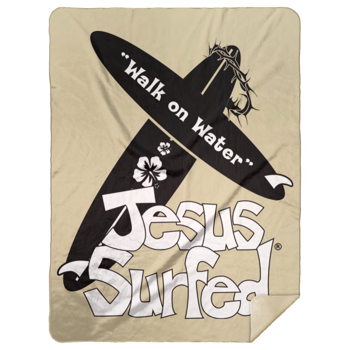 WoW Boards - Premium Mink Sherpa Blanket 60x80 - Jesus Surfed Apparel Co.
