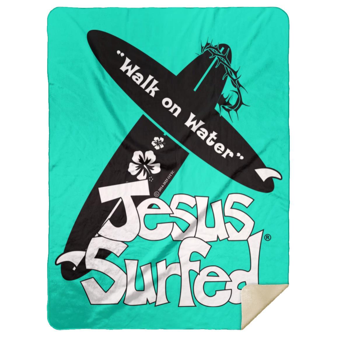WoW Boards - Premium Mink Sherpa Blanket 60x80 - Jesus Surfed Apparel Co.