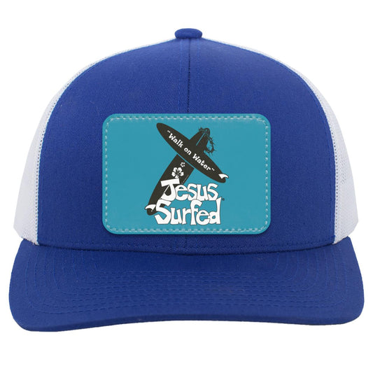 WoW Boards - Trucker Snap Back - Rectangle Patch - Jesus Surfed Apparel Co.