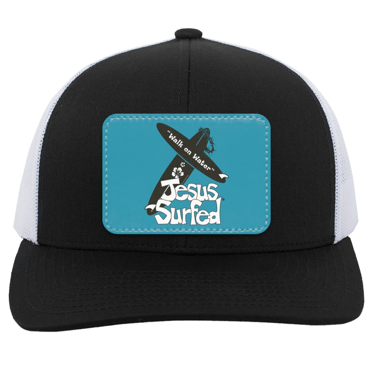 WoW Boards - Trucker Snap Back - Rectangle Patch - Jesus Surfed Apparel Co.