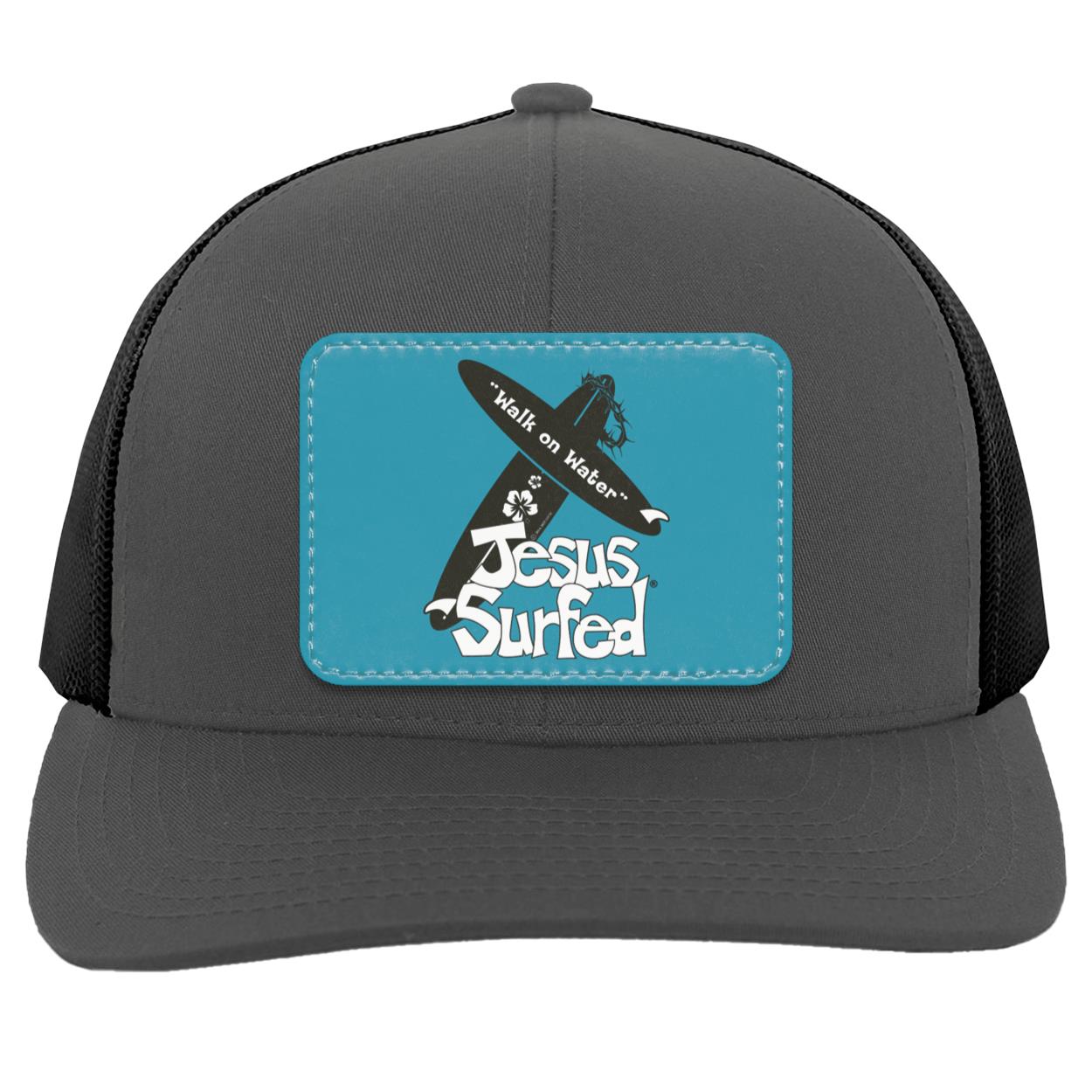 WoW Boards - Trucker Snap Back - Rectangle Patch - Jesus Surfed Apparel Co.