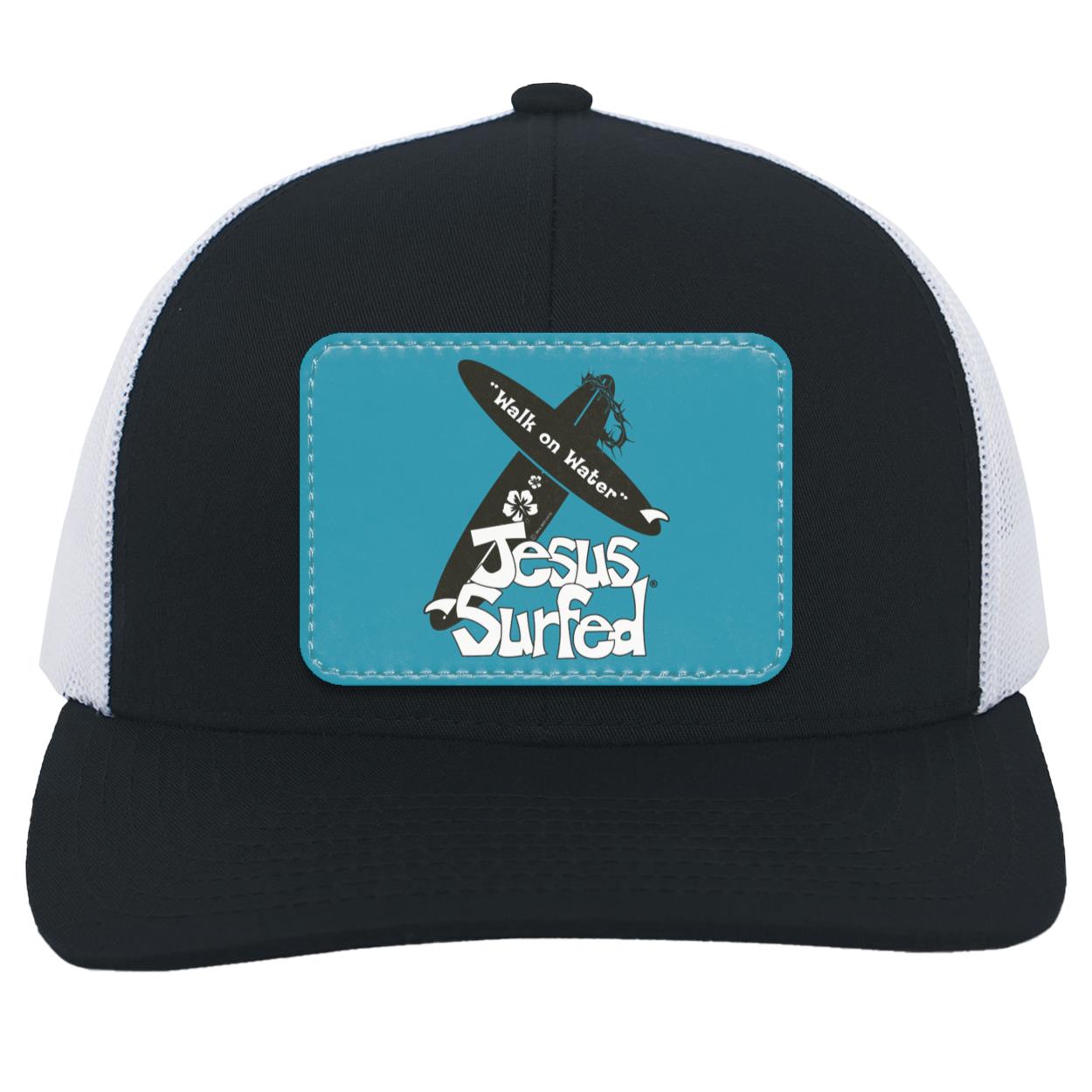 WoW Boards - Trucker Snap Back - Rectangle Patch - Jesus Surfed Apparel Co.