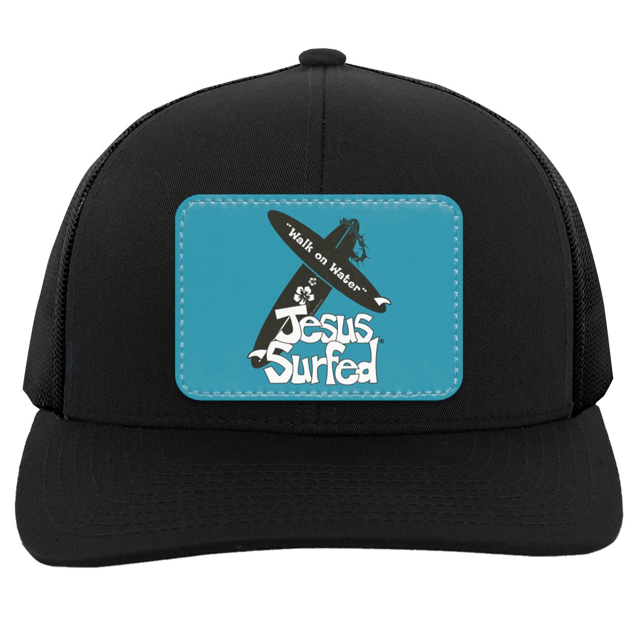 WoW Boards - Trucker Snap Back - Rectangle Patch - Jesus Surfed Apparel Co.