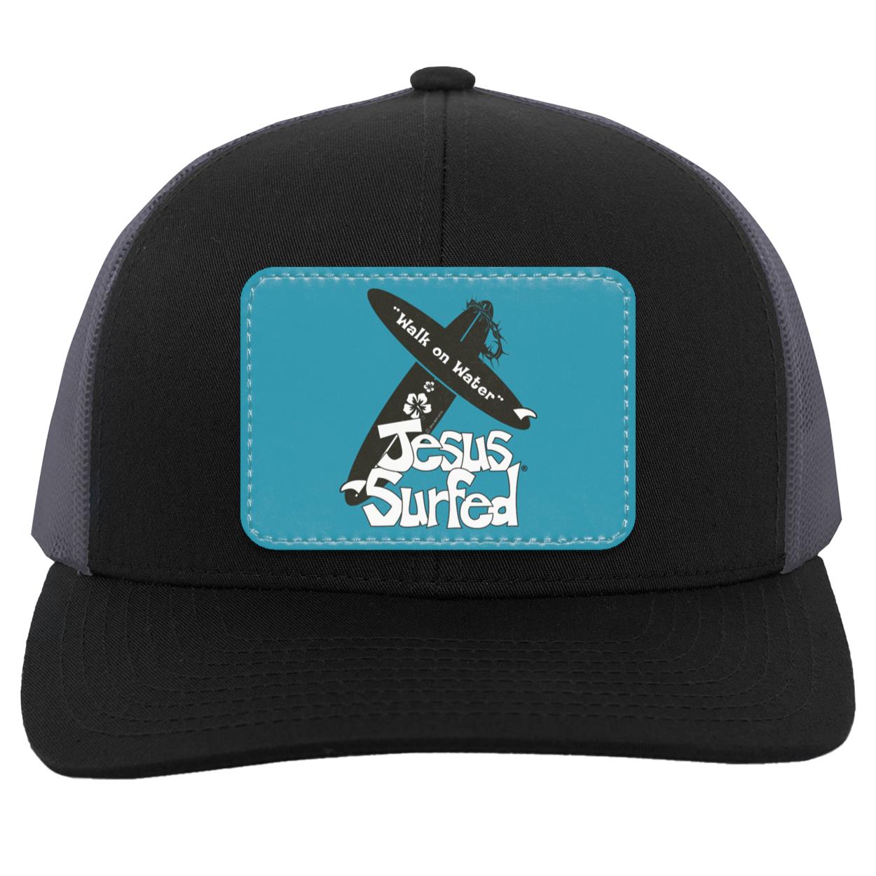 WoW Boards - Trucker Snap Back - Rectangle Patch - Jesus Surfed Apparel Co.