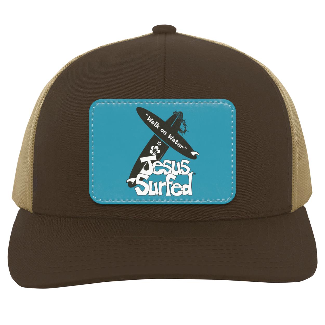 WoW Boards - Trucker Snap Back - Rectangle Patch - Jesus Surfed Apparel Co.