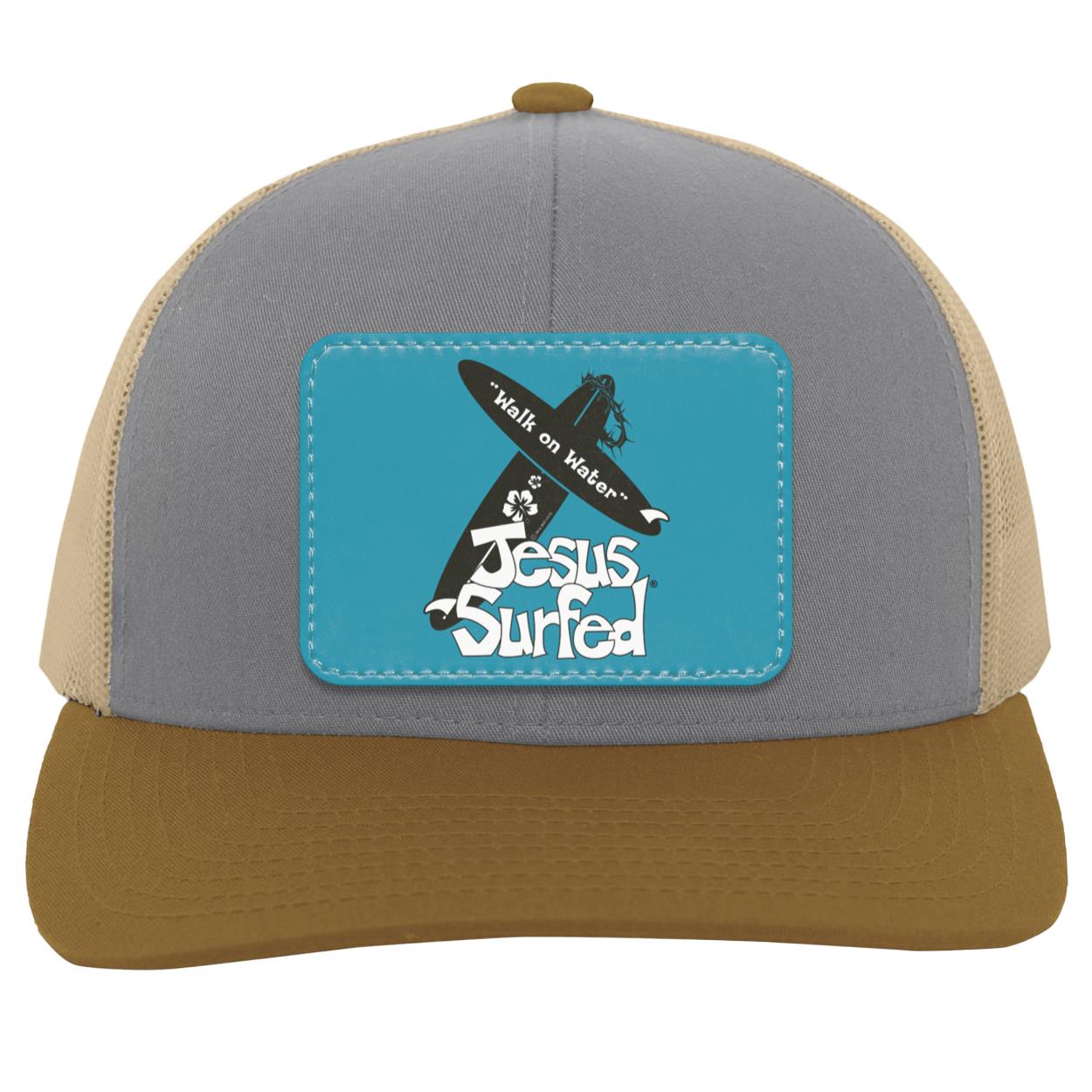 WoW Boards - Trucker Snap Back - Rectangle Patch - Jesus Surfed Apparel Co.