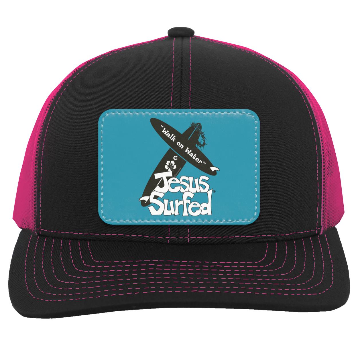 WoW Boards - Trucker Snap Back - Rectangle Patch - Jesus Surfed Apparel Co.