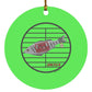 153 Fish - Circle Ornament - Jesus Surfed Apparel Co. 