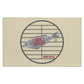 153 Fish - Indoor Doormat - Jesus Surfed Apparel Co. 