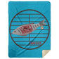 153 Fish - Premium Mink Sherpa Blanket 60x80 - Jesus Surfed Apparel Co. 