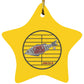 153 Fish - Star Ornament - Jesus Surfed Apparel Co. 