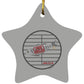 153 Fish - Star Ornament - Jesus Surfed Apparel Co. 