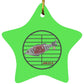 153 Fish - Star Ornament - Jesus Surfed Apparel Co. 