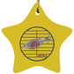 153 Fish - Star Ornament - Jesus Surfed Apparel Co. 