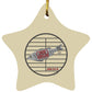 153 Fish - Star Ornament - Jesus Surfed Apparel Co. 