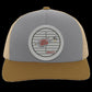 153 Fish - Trucker Snap Back - Circle Patch - Jesus Surfed Apparel Co. 