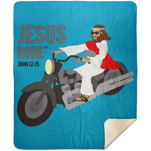 Cruis'n Jesus Premium Mink Sherpa Blanket 50x60