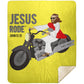 Cruis'n Jesus Premium Mink Sherpa Blanket 50x60