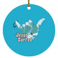 Aloha Spirit - Circle Ornament - Jesus Surfed Apparel Co. 