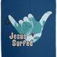 Aloha Spirit - Cozy Plush Fleece Blanket - 50x60S - Jesus Surfed Apparel Co. 