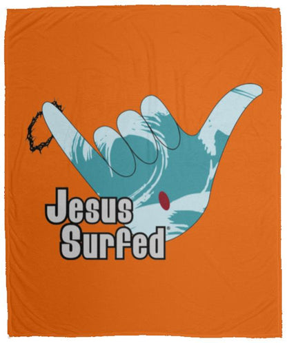 Aloha Spirit - Cozy Plush Fleece Blanket - 50x60S - Jesus Surfed Apparel Co. 