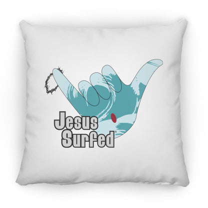 Aloha Spirit - Large Square Pillow - Jesus Surfed Apparel Co. 