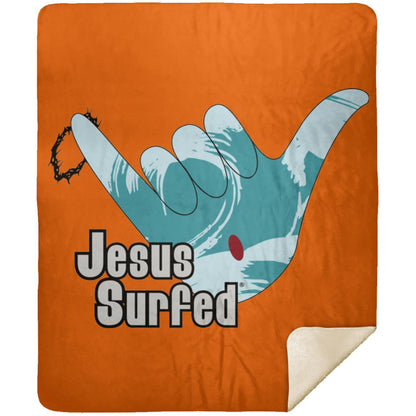 Aloha Spirit - Premium Mink Sherpa Blanket 50x60 - Jesus Surfed Apparel Co. 