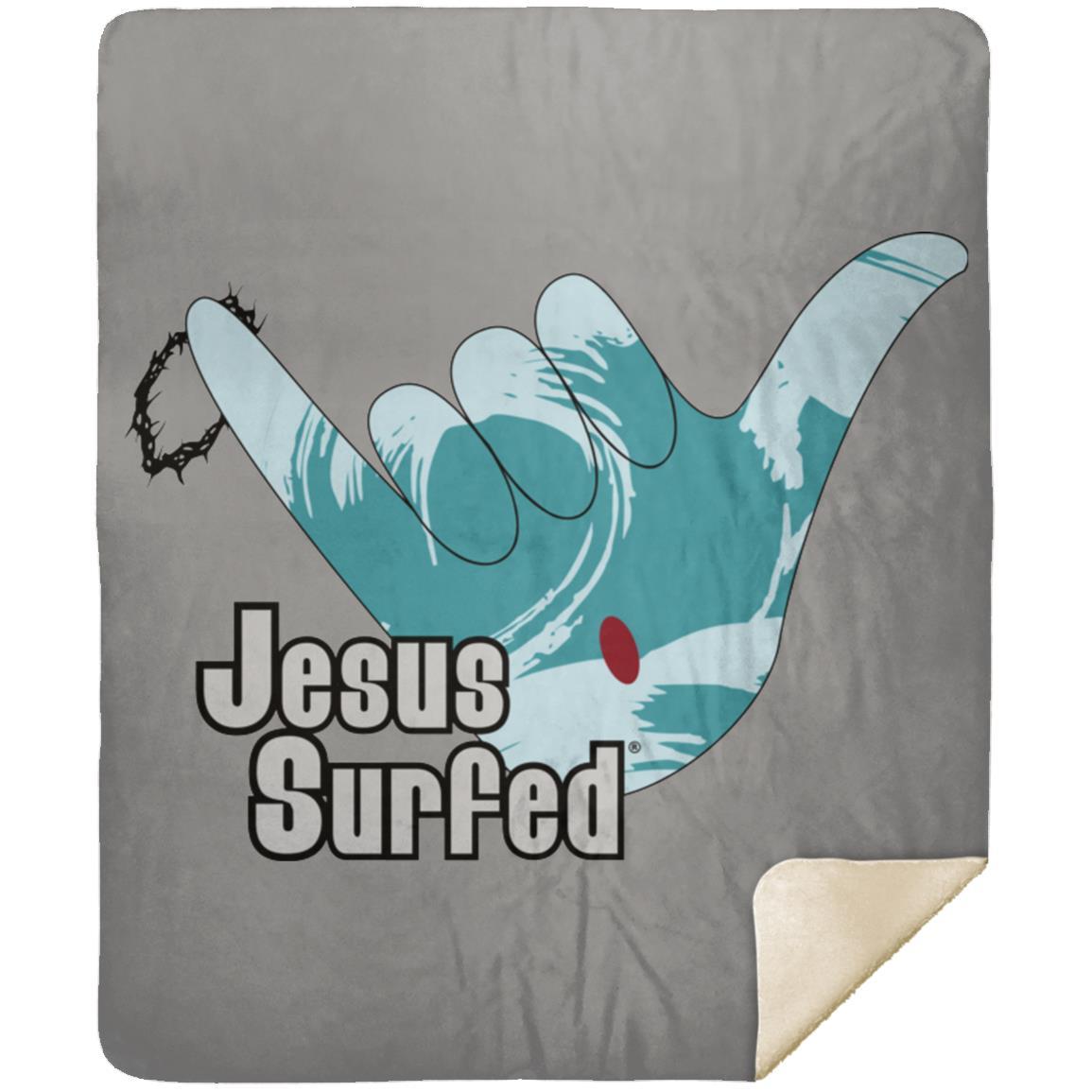 Aloha Spirit - Premium Mink Sherpa Blanket 50x60 - Jesus Surfed Apparel Co. 